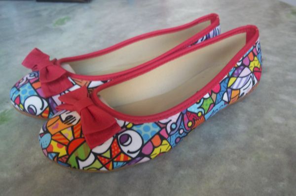 Sapatilha Romero britto/verm